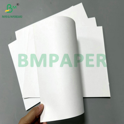 80 জিএসএম ভার্জিন পল্প হোয়াইট কালার অফসেট প্রিন্টিং পেপার নোটবুকের জন্য 70 সেমি