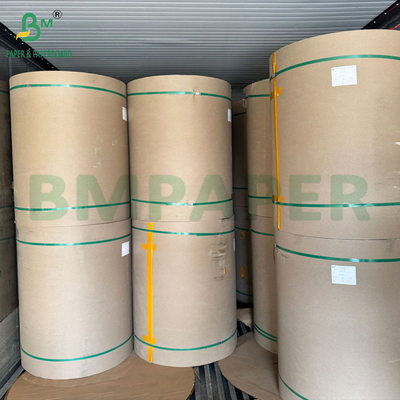 সাদা একপাশে লেপযুক্ত আর্ট পেপার 80gsm 85gsm আঠালো লেবেল ব্যবহারের জন্য