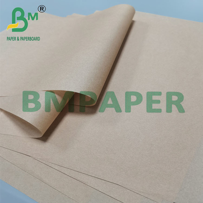 34g 635 মিমি প্রস্থ খাদ্য গ্রেড অ-ব্লিচড কোট পেপার গ্রিজপ্রুফ সিলিকন সহ