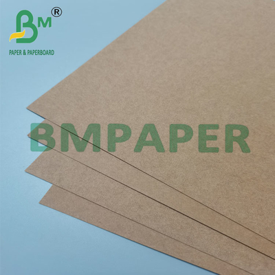 0.55 মিমি 150 সেমি x 50 মি টেক্সচার্ড ওয়াশযোগ্য জিন্স লেবেল জন্য Kraft কাগজ রোল