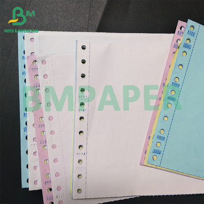 60GSM 75GSM রঙিন কার্বনহীন এনসিআর এটিএম প্রাপ্তি কাগজ রোল সিবি সিএফবি সিএফ
