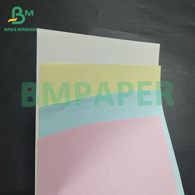 60GSM 75GSM রঙিন কার্বনহীন এনসিআর এটিএম প্রাপ্তি কাগজ রোল সিবি সিএফবি সিএফ