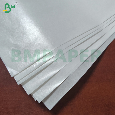 সাদা এমজি ব্লিচড পেপার মেশিন একপাশে উচ্চ গ্লস সহ গ্লাসযুক্ত 30gsm - 70gsm