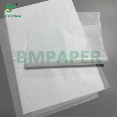 17g 20g সেমি ট্রান্সলুসেন্ট পেপার দুই পাশের চকচকে ফুড প্যাকেজিং পেপার