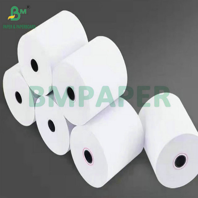 ভাল সাদা 55g 80mm x 80mm তাপীয় প্রাপ্তি কাগজ পিওএস রোল মুদ্রণের জন্য