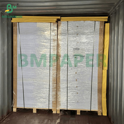 3 প্লাই ওয়েভড বোর্ড লেপহীন সাদা 2 পক্ষ ই ফ্লুট এফ ফ্লুট 78x108cm 70x100cm