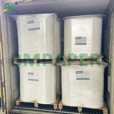 24 জিএসএম 28 জিএসএম অ-বিষাক্ত খড়ের প্যাকেজিং কাগজ রোলস লোগো সহ কাস্টমাইজড