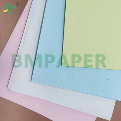 48-80 জিএসএম রঙিন লেপযুক্ত এনসিআর কপিং এবং লেখার জন্য নন-কার্বন কাগজ