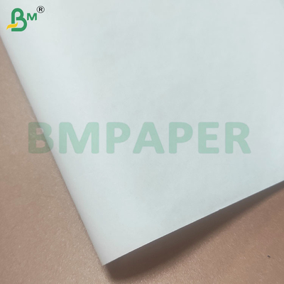 পুনর্ব্যবহারযোগ্য হোয়াইট ফুড গ্রেড স্ট্র প্যাকেজিং পেপার রোল 24/28 জিএসএম