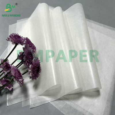 12 x 12 38gr 40gr মুদ্রণযোগ্য মোমযুক্ত লেপা পারগমেন্ট কাগজ কফি হাউস খাদ্য প্যাকেজিং