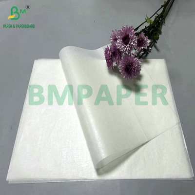 12 x 12 38gr 40gr মুদ্রণযোগ্য মোমযুক্ত লেপা পারগমেন্ট কাগজ কফি হাউস খাদ্য প্যাকেজিং