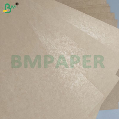 190gsm+15gsm খাদ্য নিরাপদ পিই লেপ ভার্জিন পল্প ব্রাউন বাটি কাগজ শীট