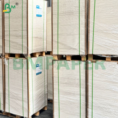 190gsm+15gsm খাদ্য নিরাপদ পিই লেপ ভার্জিন পল্প ব্রাউন বাটি কাগজ শীট