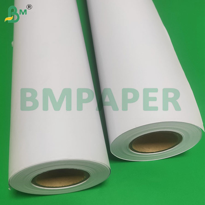 গ্রেট ইনক অ্যাবসর্পশন 80GSM 610*150m CAD প্লটটার পেপার রোলস