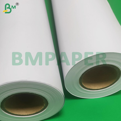গ্রেট ইনক অ্যাবসর্পশন 80GSM 610*150m CAD প্লটটার পেপার রোলস