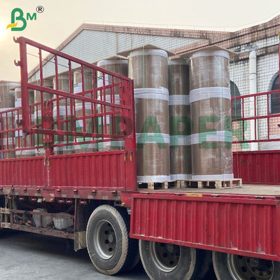 তাপীয় প্রাপ্তি কাগজ 65gsm উচ্চ বাল্ক 90um হোয়াইট পিওএস কাগজ রোল