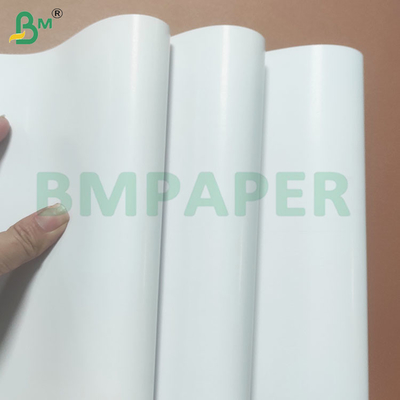 120gsm C1S একক পাশের গ্লোসি লেপযুক্ত আর্ট পেপার শীট লেবেল জন্য