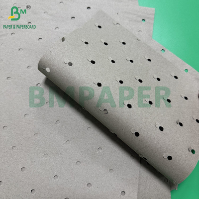 ৭০ গ্রাম ৮০ গ্রাম পুনর্ব্যবহৃত পারফোরড ব্রাউন ক্রাফট পেপার রোলস ২০ - ১০০ ইঞ্চি রোল প্রশস্ত