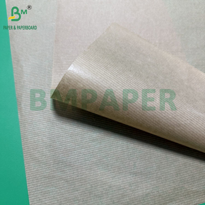এমজি অস্পষ্ট প্রাকৃতিক ব্রাউন রিবেড ক্রাফ্ট পেপার 50gsm রোলস 800mm প্রশস্ত কোর 76mm