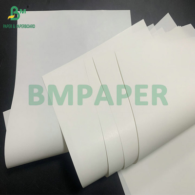 65gsm 70gsm জল প্রতিরোধী ভিজা শক্তি বিয়ার বোতল লেবেল জন্য একক আবৃত চকচকে কাগজ