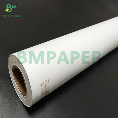 24 'প্রস্থ 80gsm ক্যাড প্লটার কাগজ uncoated বন্ড কাগজ রোল 2' 3' কোর