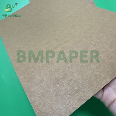 0.55 মিমি 0.60 মিমি ডার্ক ব্রাউন ওয়াশিং ক্রাফট পেপার রোলস ফর জিন্স লেবেল 150 সেমি এক্স 100 মি