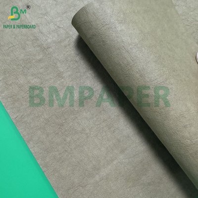 0.55 মিমি 0.60 মিমি ডার্ক ব্রাউন ওয়াশিং ক্রাফট পেপার রোলস ফর জিন্স লেবেল 150 সেমি এক্স 100 মি