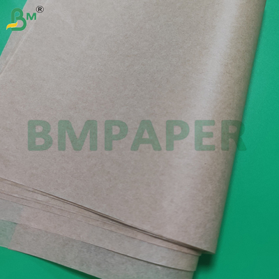30GSM ডাবল সাইড সিলিকন লেপযুক্ত বাদামী কাগজের শীট খাদ্য গ্রেড