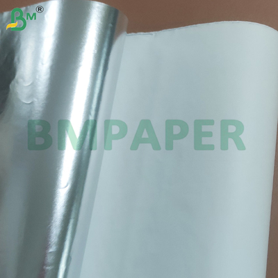 বোতল লেবেল জন্য চকচকে সিলভার ভিজা শক্তি বিয়ার কাগজ রোলস