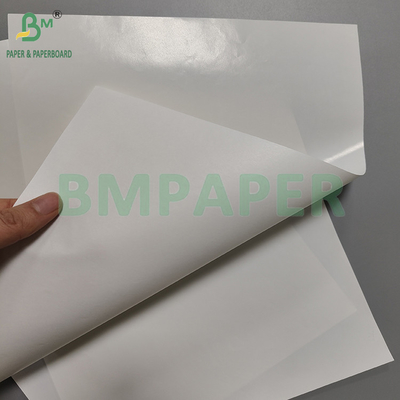 খনিজ জলের লেবেল তৈরির জন্য 60gsm 70gsm সাদা ভিজা শক্তির কাগজ