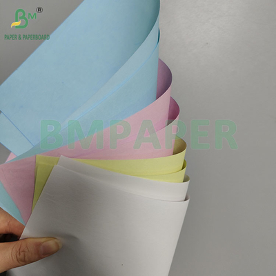 60GSM 75GSM রঙিন কার্বনহীন এনসিআর সিসিপি চিঠি আকারের শীট সিবি সিএফবি সিএফ