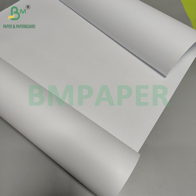 ইঞ্জিনিয়ারিং অঙ্কন জন্য 20LB সাদা uncoated CAD বন্ড কাগজ 36 "* 150ft রোলস
