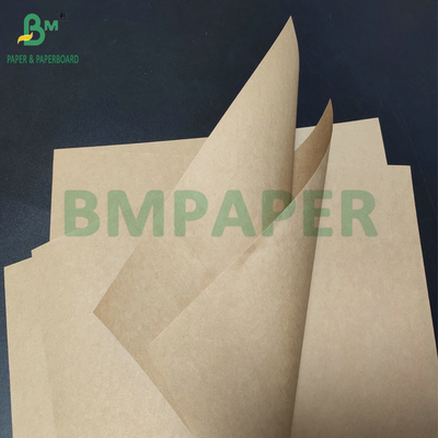 শক্তি 90g 100g বিশুদ্ধ ক্রাফট কাগজ শপিং ব্যাগ তৈরির জন্য কফি আন-আউট ব্যাগ