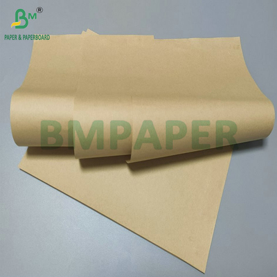 কাঠের পলপ উচ্চ শক্তি 60g 80g ব্রাউন ক্রাফট পেপার রোল কাগজ ব্যাগ জন্য