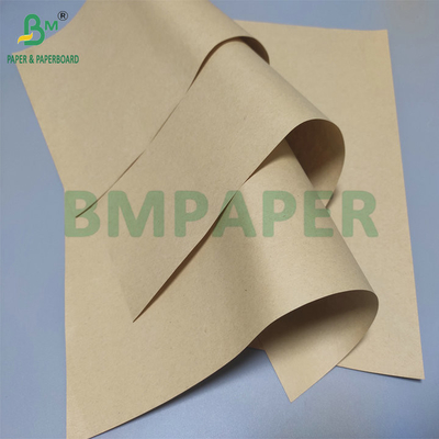 কাঠের পলপ উচ্চ শক্তি 60g 80g ব্রাউন ক্রাফট পেপার রোল কাগজ ব্যাগ জন্য
