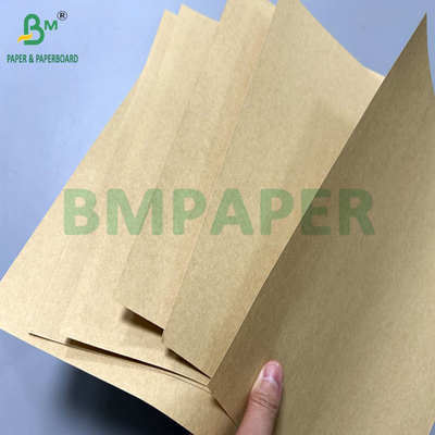 ১০০ গ্রাম ১২০ গ্রাম ভার্জিন পলপ ব্রাউন কালার ক্রাফ্ট পেপার টু ফুড ব্যাগ