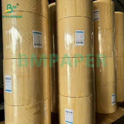 48.8gm সাদা 70% সংবাদপত্রের কাগজ রোল প্রিন্টিং 889mm 1230mm