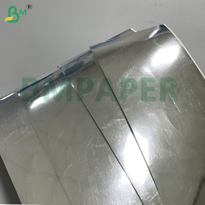 230gsm সিলভার গ্লোসি কার্ডবোর্ড উচ্চ অনমনীয়তা ভাঁজ এবং স্ক্র্যাচ প্রতিরোধের জন্য বিলাসবহুল প্যাকেজিং শুভেচ্ছা কার্ড