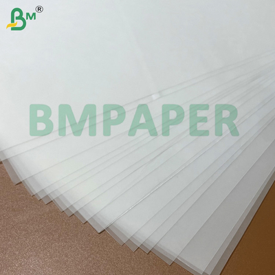 53g 63g সাদা উচ্চ শক্তি বিশুদ্ধতা স্বচ্ছ স্কেচিং ট্রেসিং কাগজ CAD পেইন্টিং জন্য