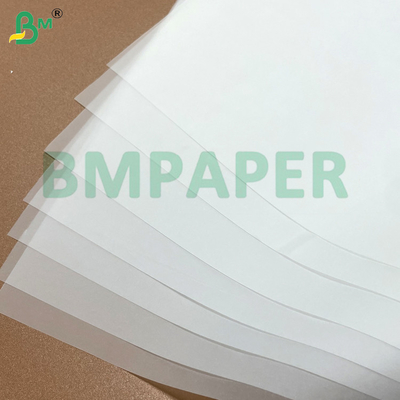 53g 63g সাদা উচ্চ শক্তি বিশুদ্ধতা স্বচ্ছ স্কেচিং ট্রেসিং কাগজ CAD পেইন্টিং জন্য