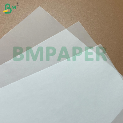 83gsm 92gsm কালি প্রতিরোধী স্বচ্ছ হালকা ওজন প্যাটার্ন ট্রেসিং কাগজ শীট CAD প্লটারের জন্য
