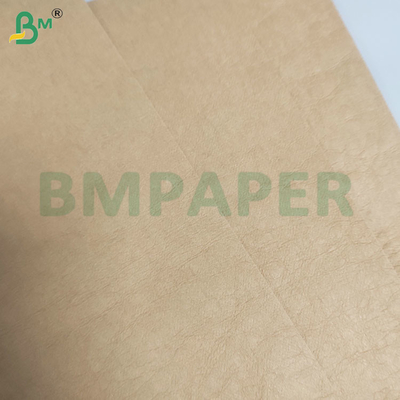 0.55 মিমি উচ্চ শক্ততা অনন্য টেক্সচার ধোয়াযোগ্য ক্রাফ্ট পেপার রোলস