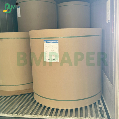 উচ্চ শক্তি 50gsm খাঁটি এমজি রিবেড ক্রাফ্ট পেপার রোল 750mm