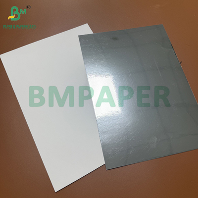 14pt 16pt 18pt ধাতব অ্যালুমিনিজড কাগজ রৌপ্য কার্ডবোর্ড শীট