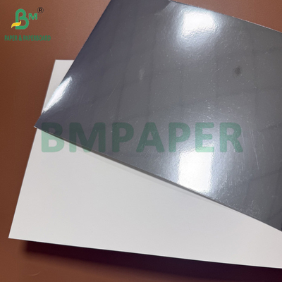 14pt 16pt 18pt ধাতব অ্যালুমিনিজড কাগজ রৌপ্য কার্ডবোর্ড শীট