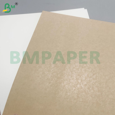 খাদ্য সুরক্ষা 200+10GSM খাদ্য পাত্রে ব্যবহারের জন্য পিইটি লেপযুক্ত কাগজের শীট