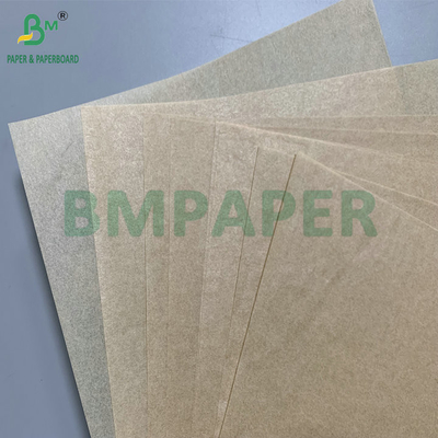 ৩৫ গ্রাম ৪৫ গ্রাম অ্যান্টি-স্টিক বেকিং ব্রাউন পারগমেন্ট পেপার অয়েলপ্রুফ পেপার