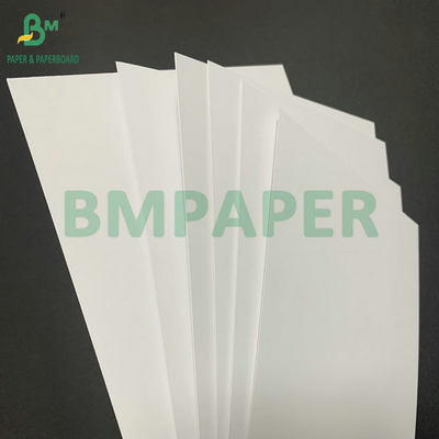 ক্রোমো 75gsm 85gsm C1S লেবেল জন্য চকচকে কাগজ স্টক রোল প্রস্থ