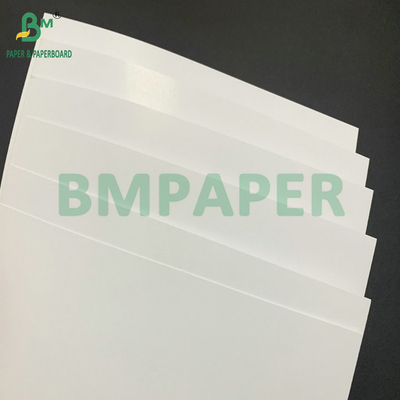 ক্রোমো 75gsm 85gsm C1S লেবেল জন্য চকচকে কাগজ স্টক রোল প্রস্থ