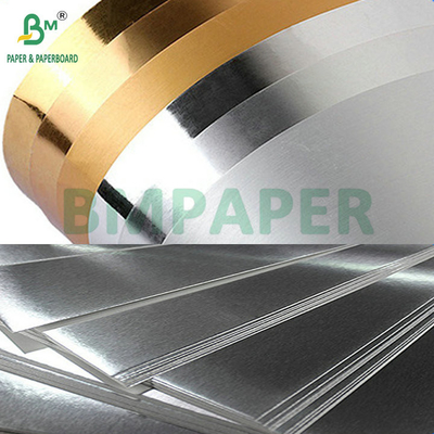 C1S 400gsm 425gsm প্রিমিয়াম গোল্ড সিলভার প্যাকেজিং বক্স তৈরির জন্য কার্ডবোর্ড